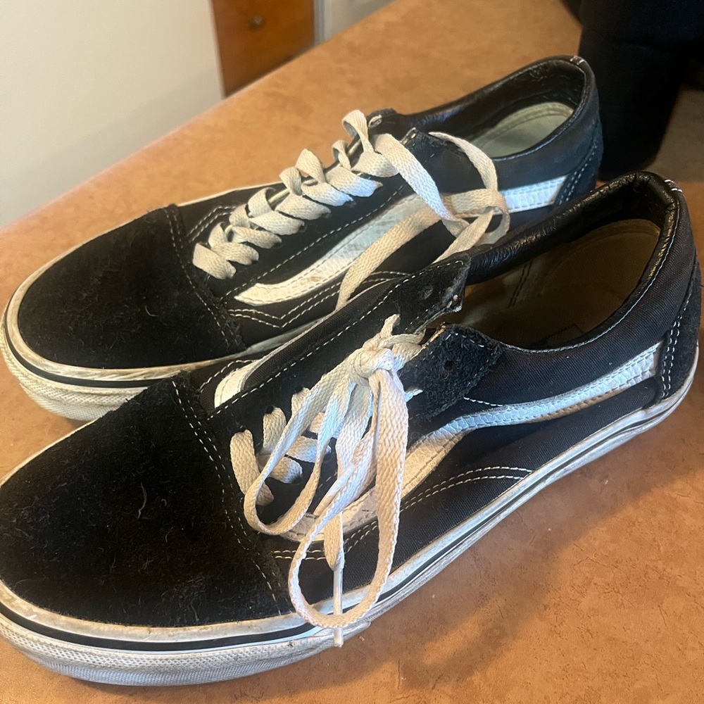 Vans Black and White Men's Sneakers “old skool shoes”